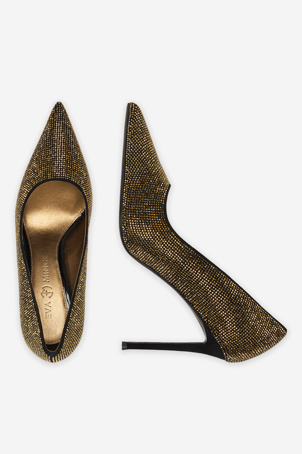 Lodičky na podpatku Zlatá