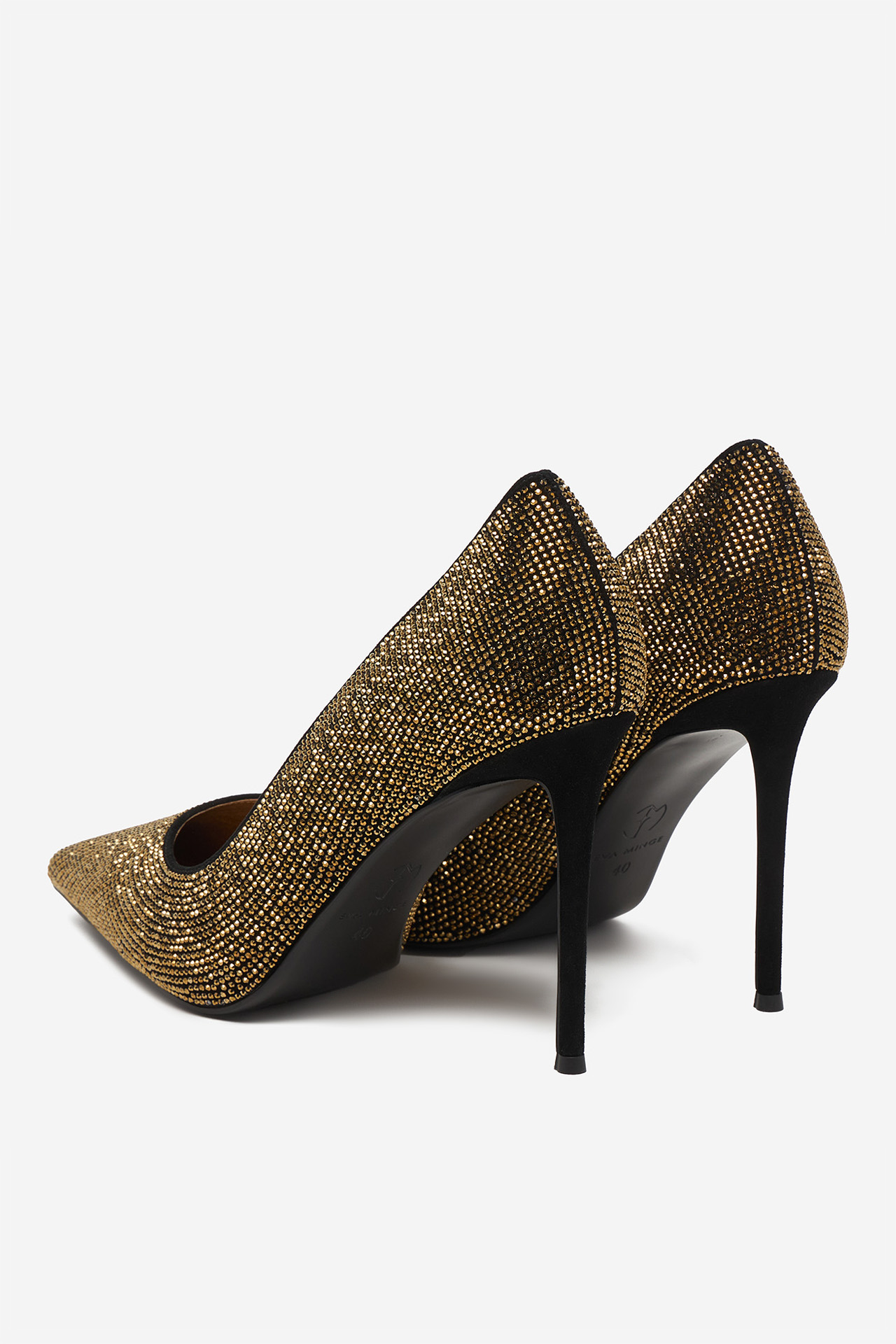 Lodičky na podpatku Zlatá