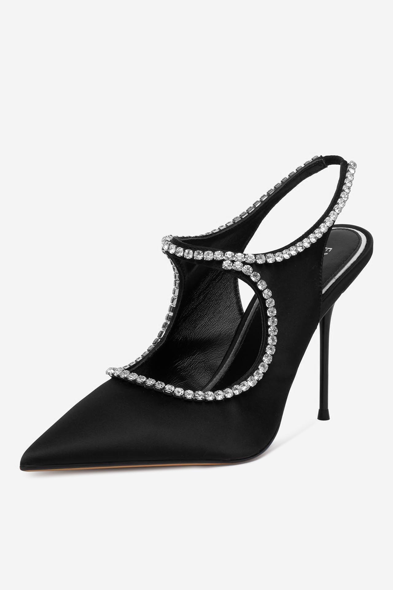 Lodičky na podpatku Černá