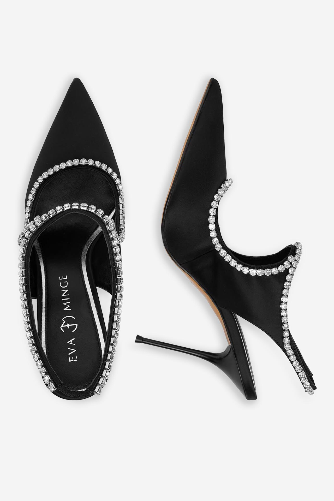 Lodičky na podpatku Černá