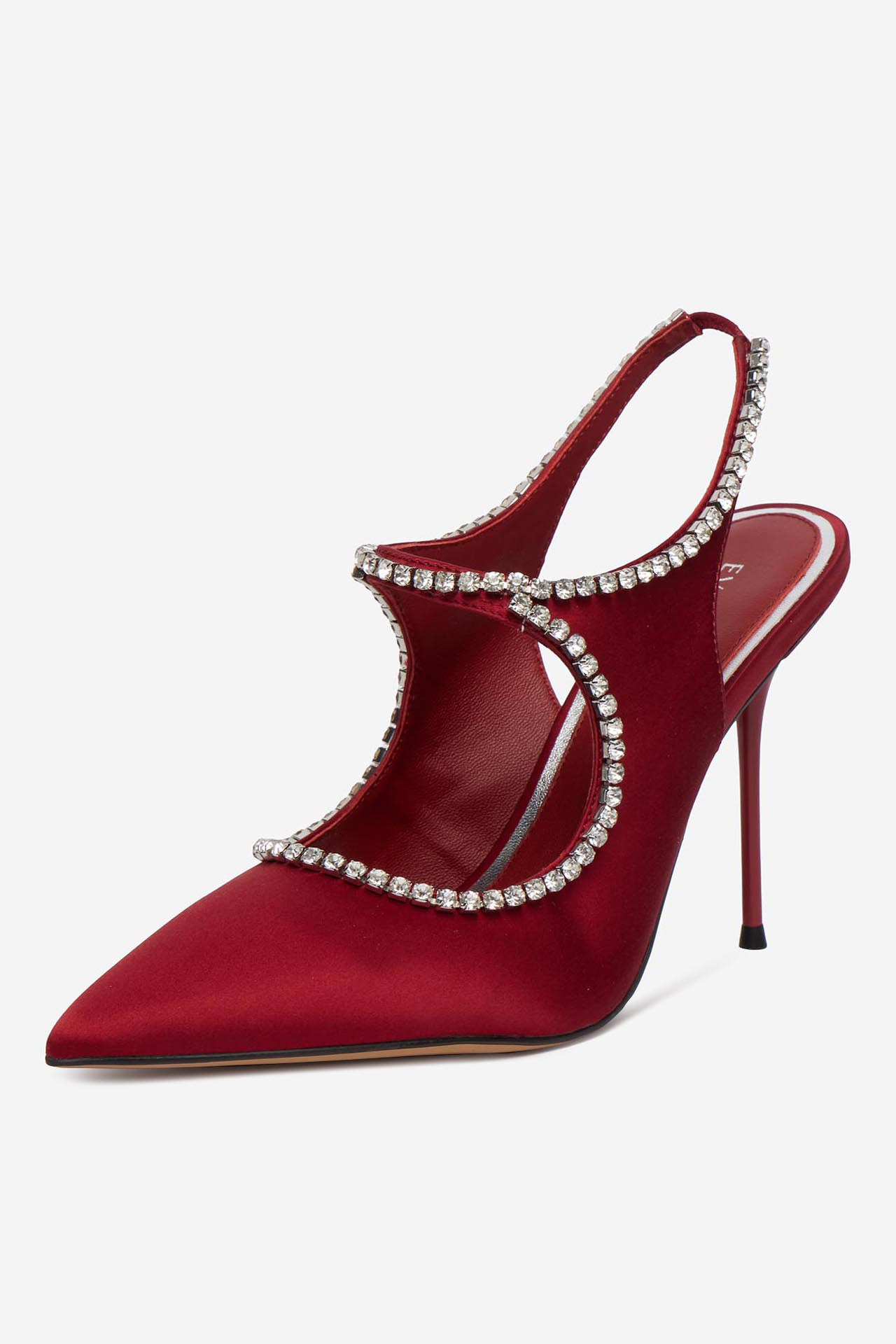 Lodičky na podpatku Červená