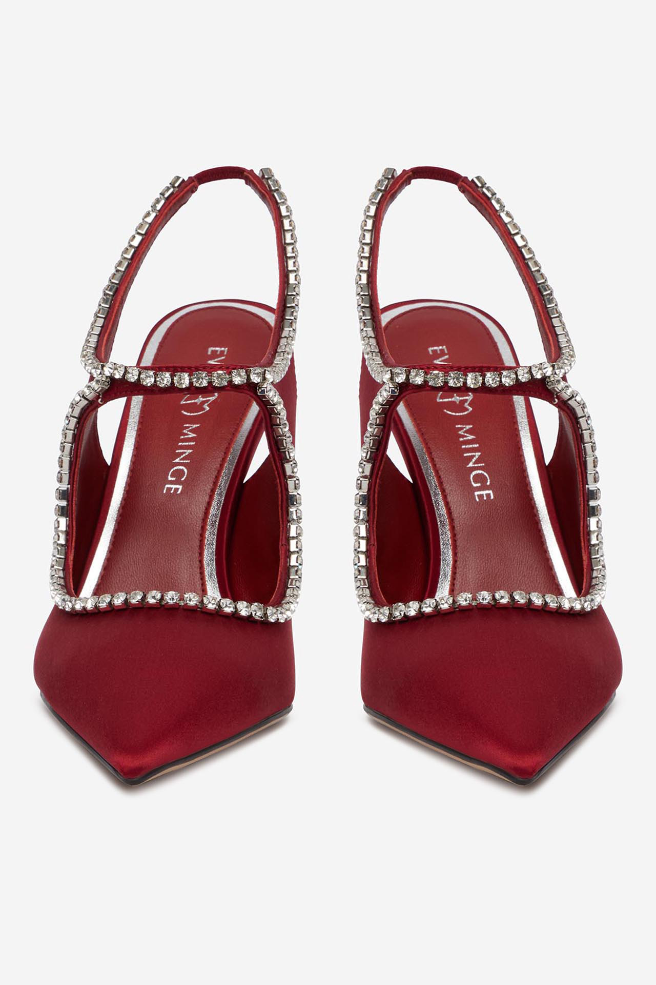 Lodičky na podpatku Červená