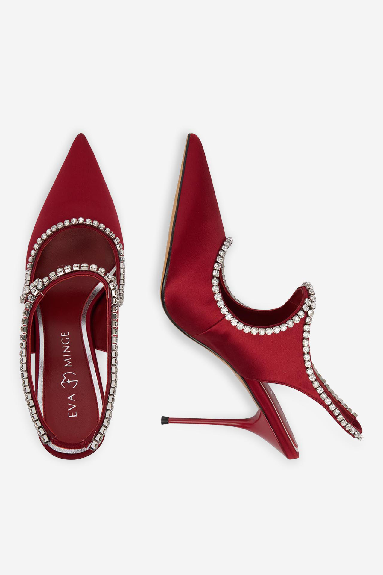 Lodičky na podpatku Červená