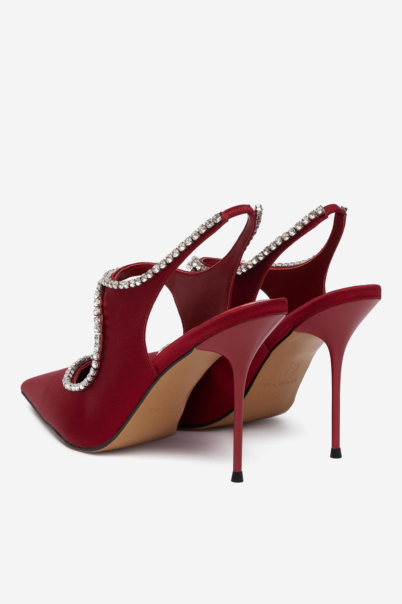 Lodičky na podpatku Červená