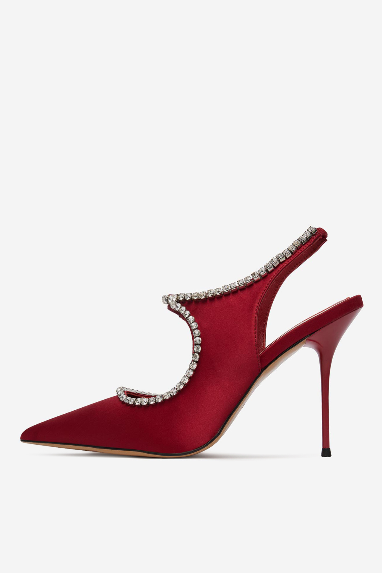 Lodičky na podpatku Červená