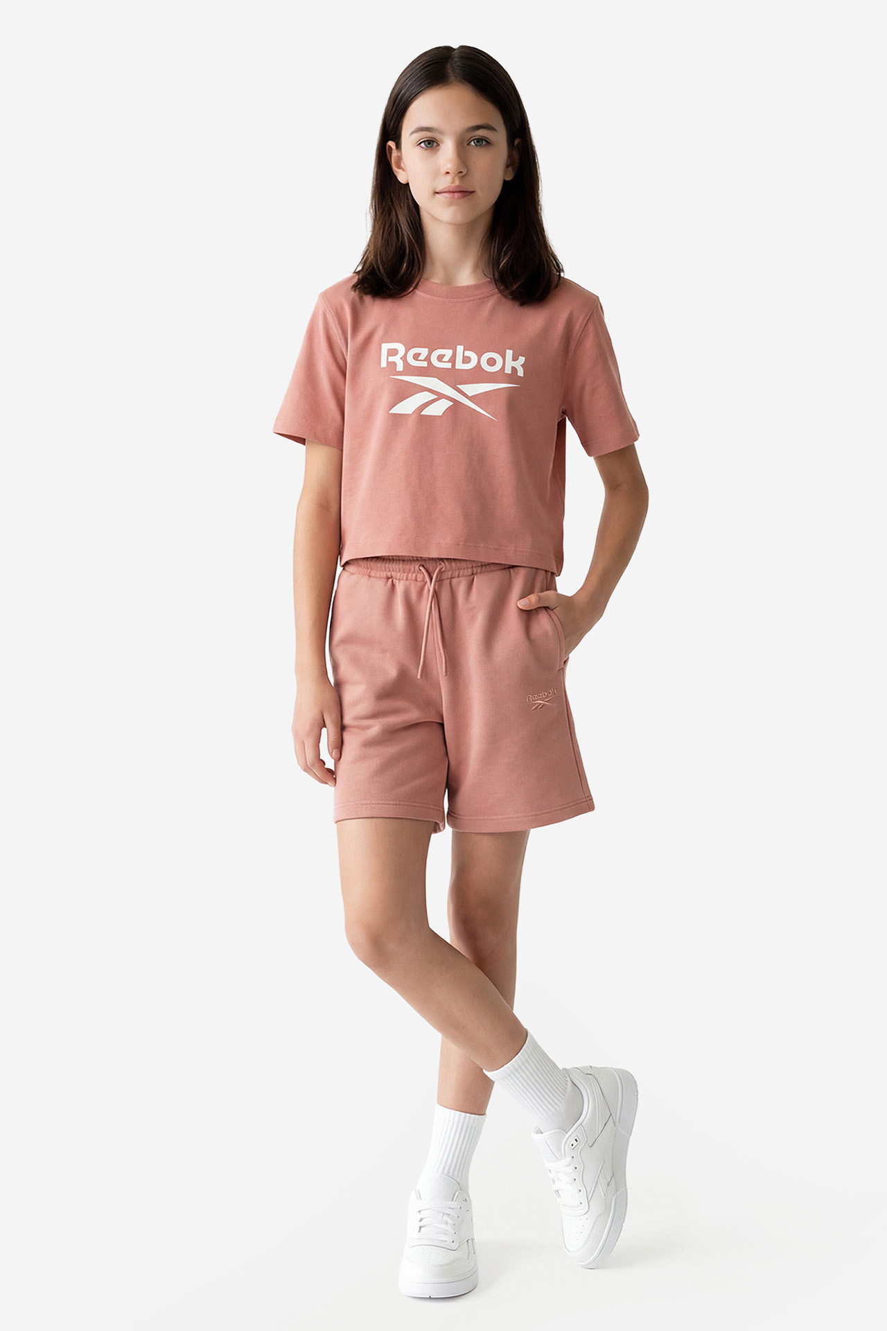 Spodenki REEBOK RK95030CCG-100146 Pomarańczowy