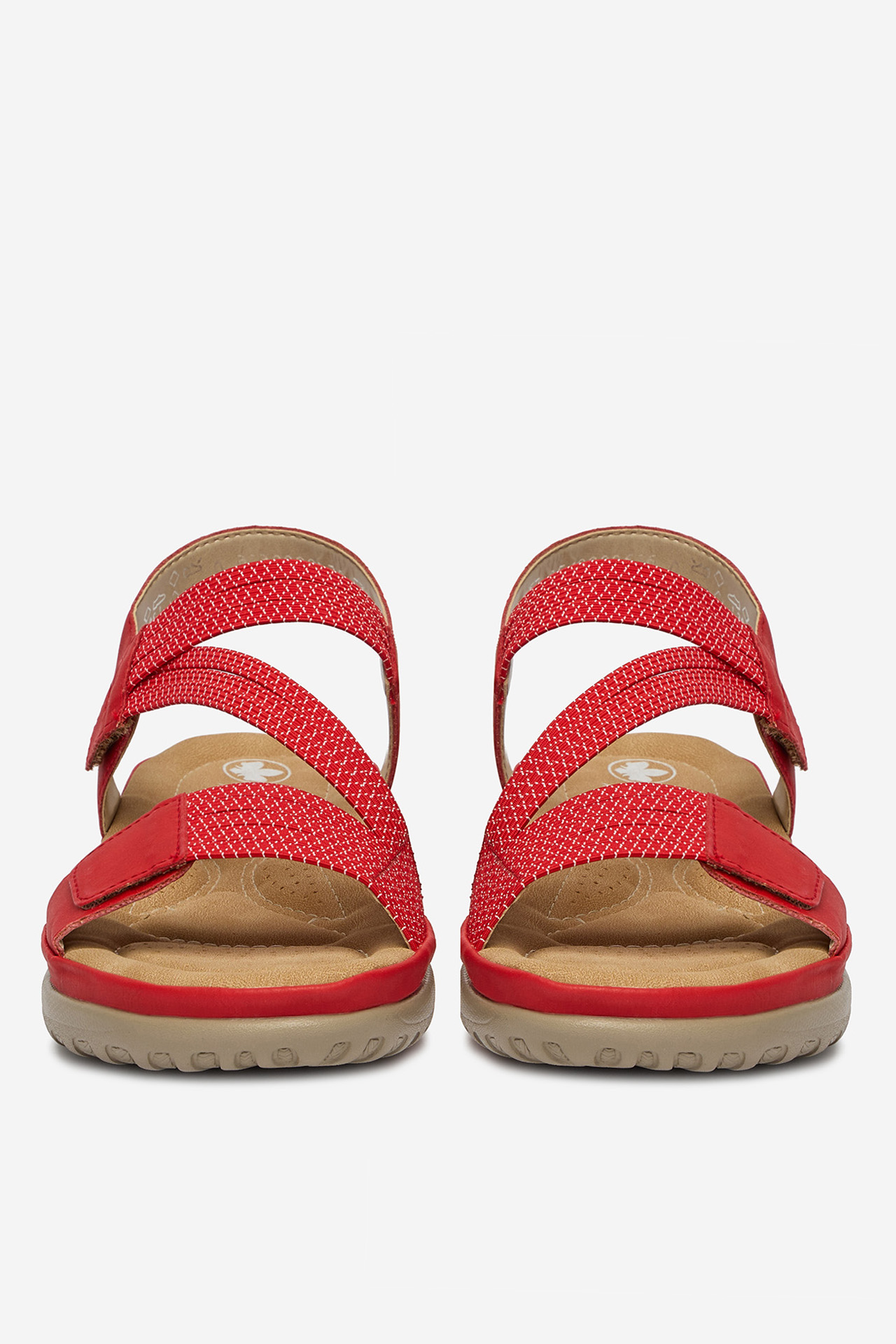 Sandály Červená