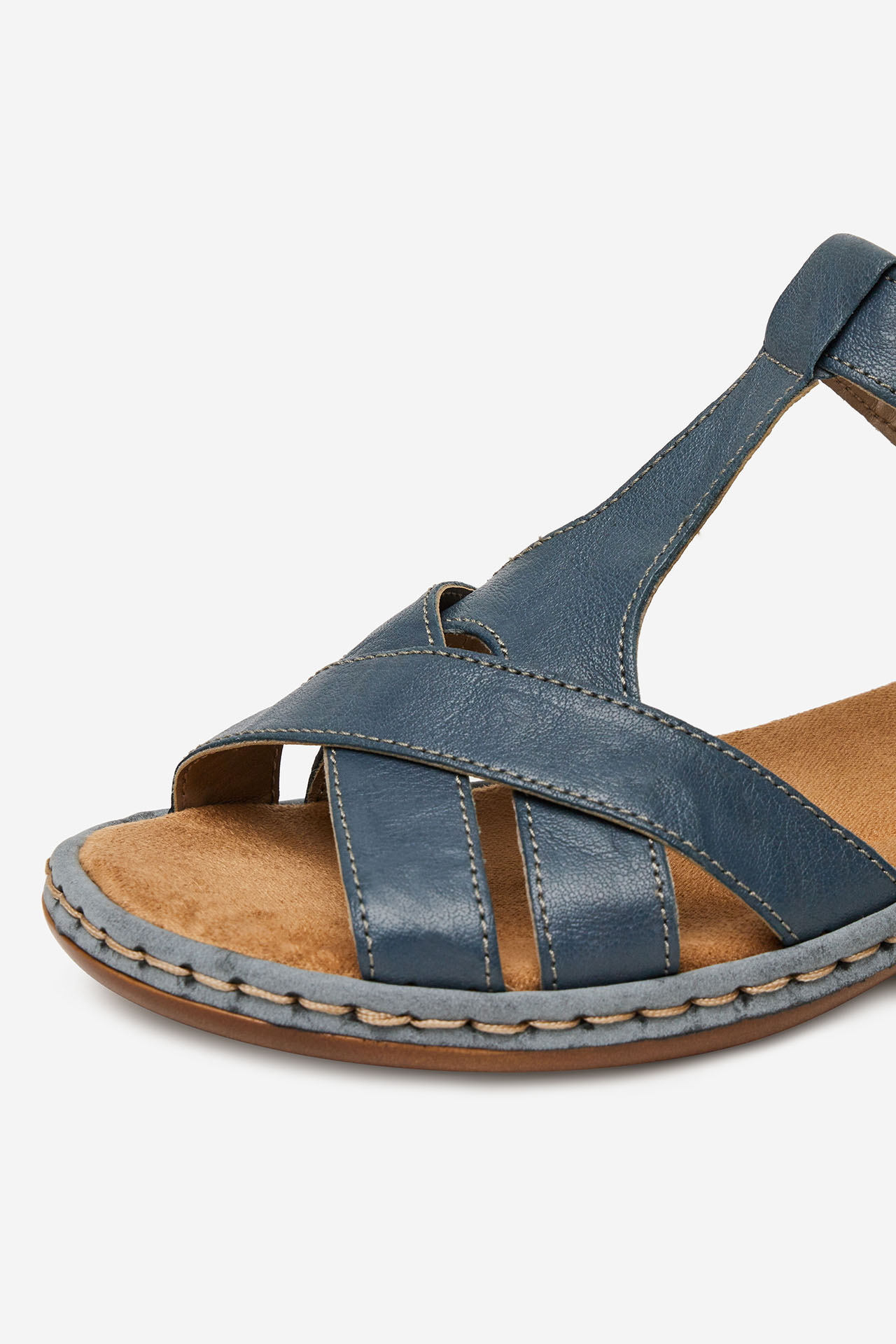 Sandály Modrá