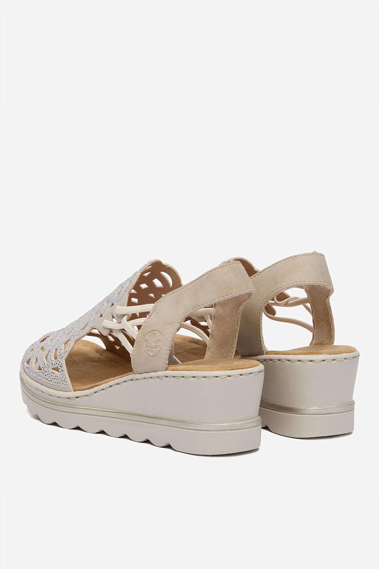 Sandály Světle béžová