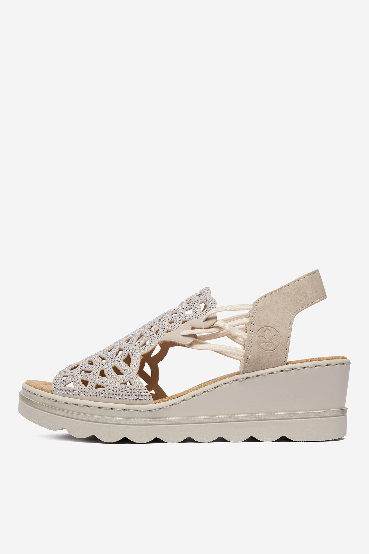 Sandály Světle béžová