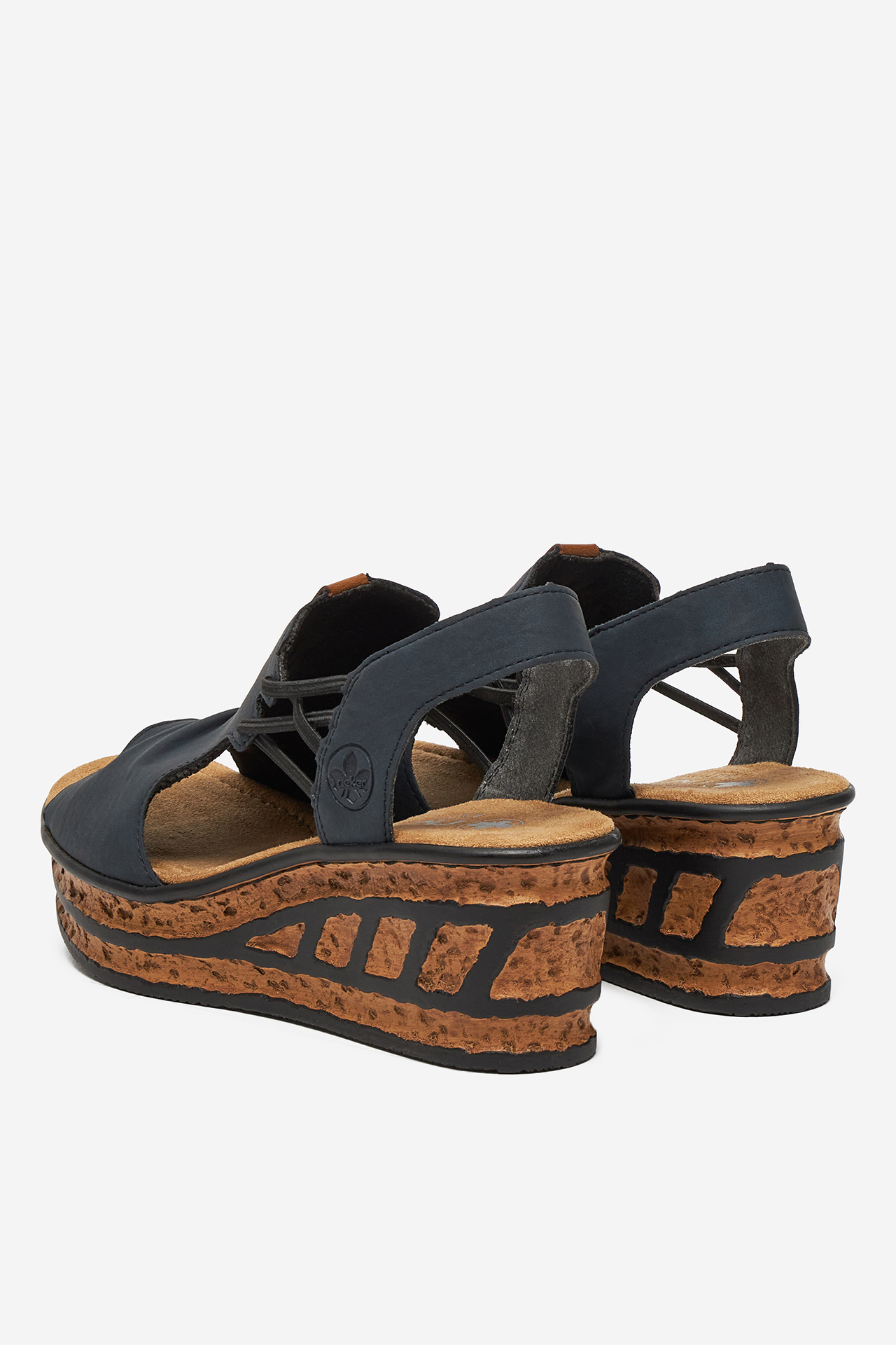 Sandály Tmavomodrá