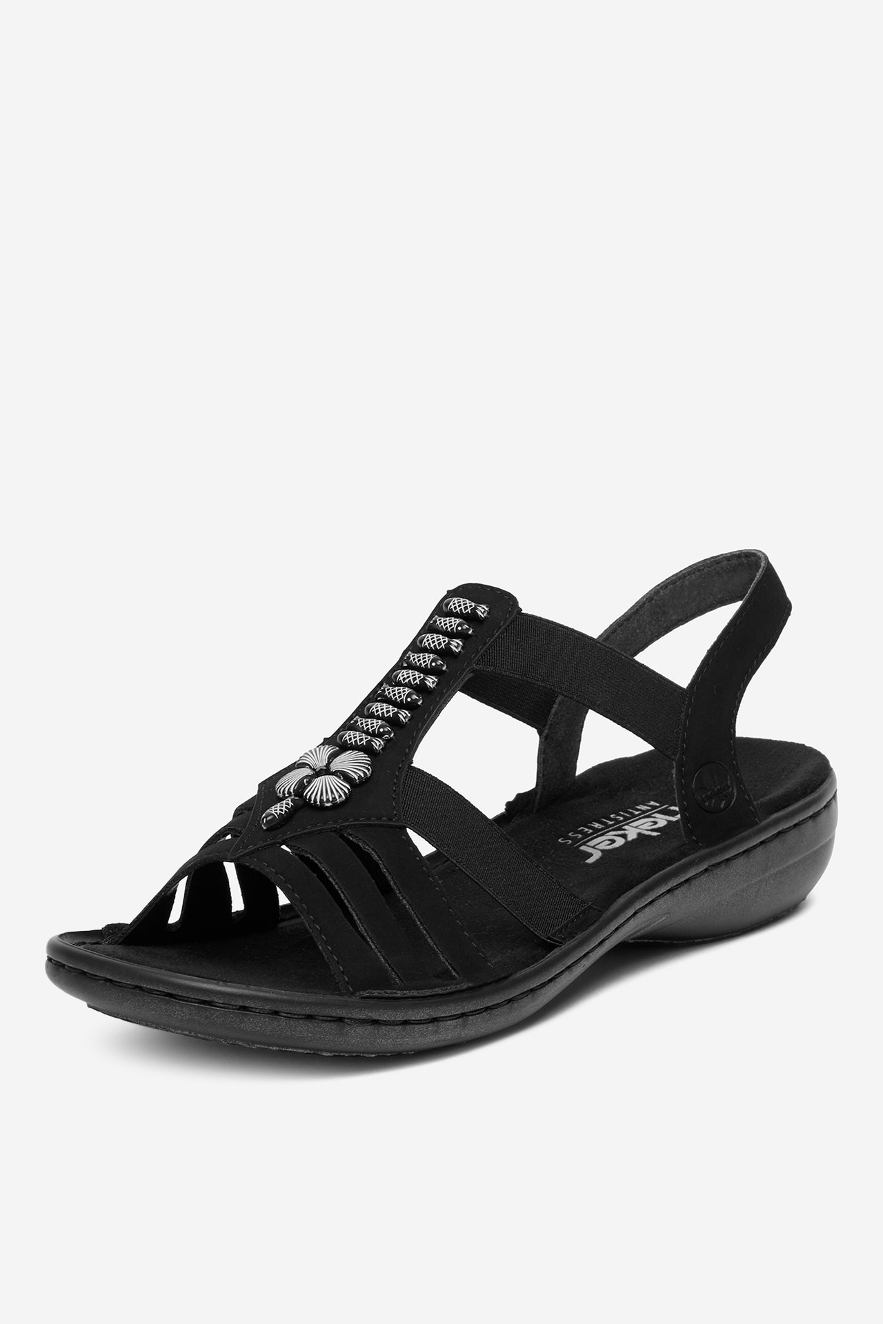Sandály Černá