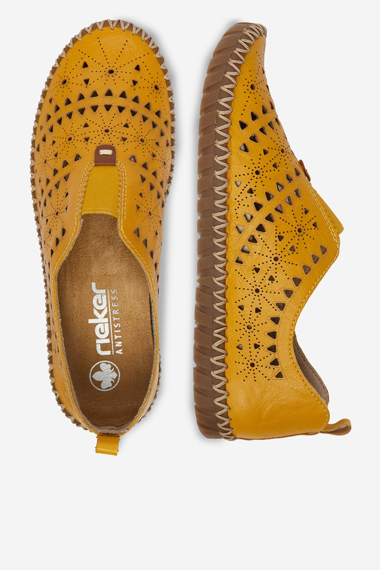 Nizki čevlji Rumena