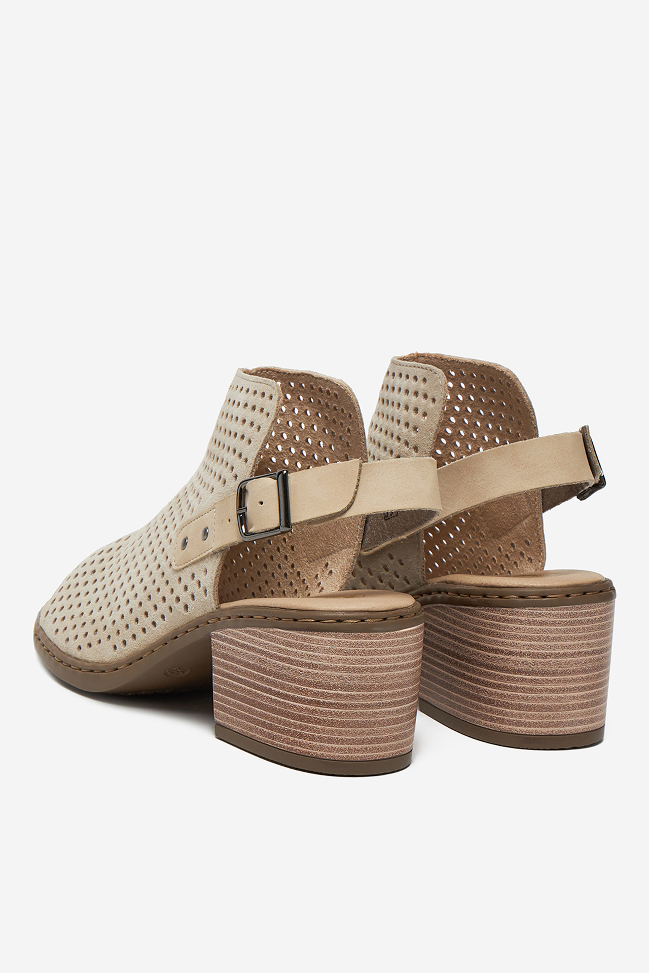 Sandály Světle béžová