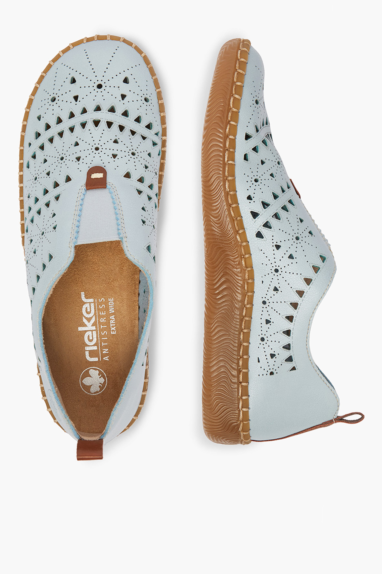 Polobotky Světle modrá