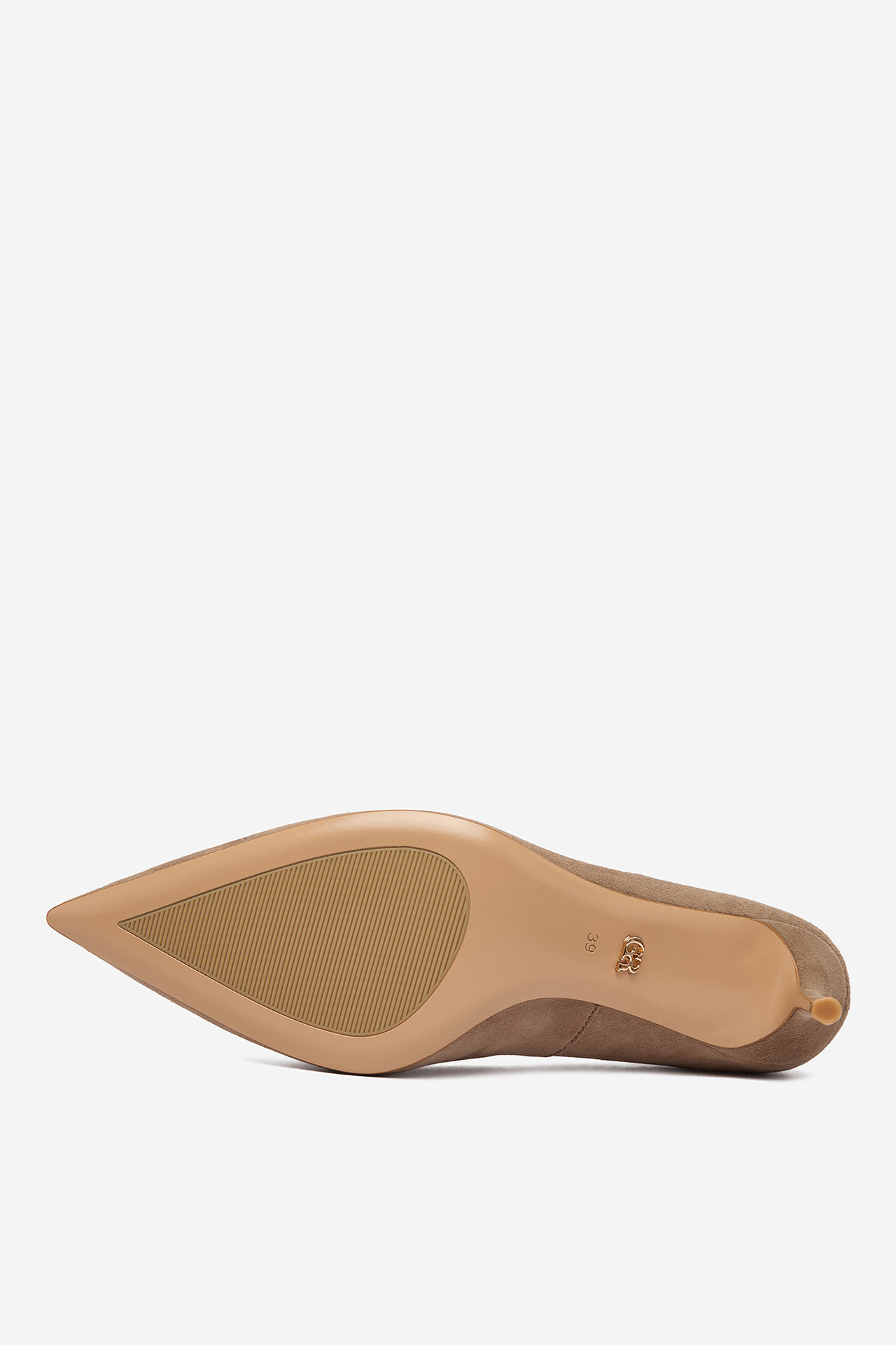 Čevlji z visoko peto Bež