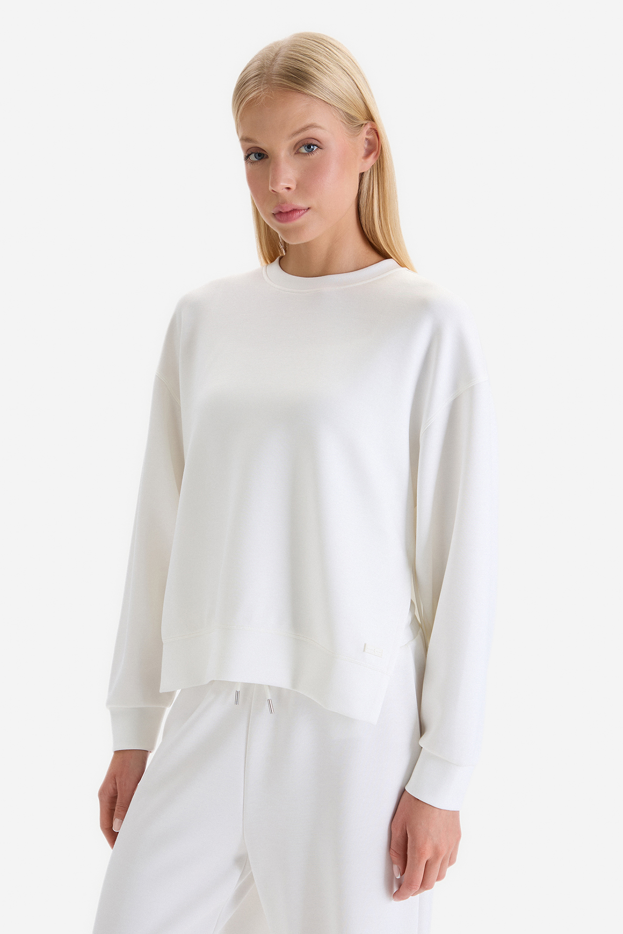 Bluza Beverly Hills Polo Club W126-BHLSS-1040-01X Biały