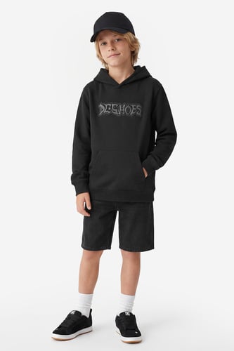 Jopa s kapuco DC Shoes W126-DCBSS-1004-48X Črna