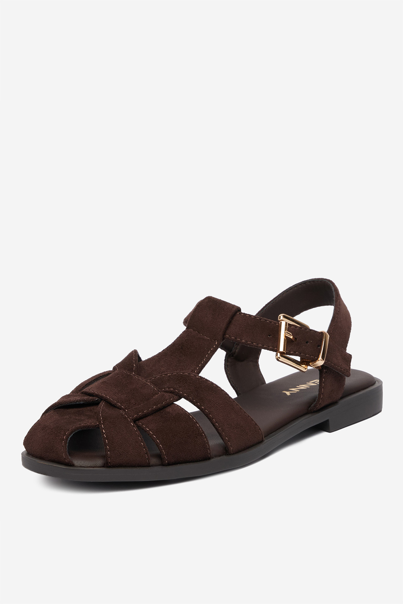 Sandály Tmavě hnědá