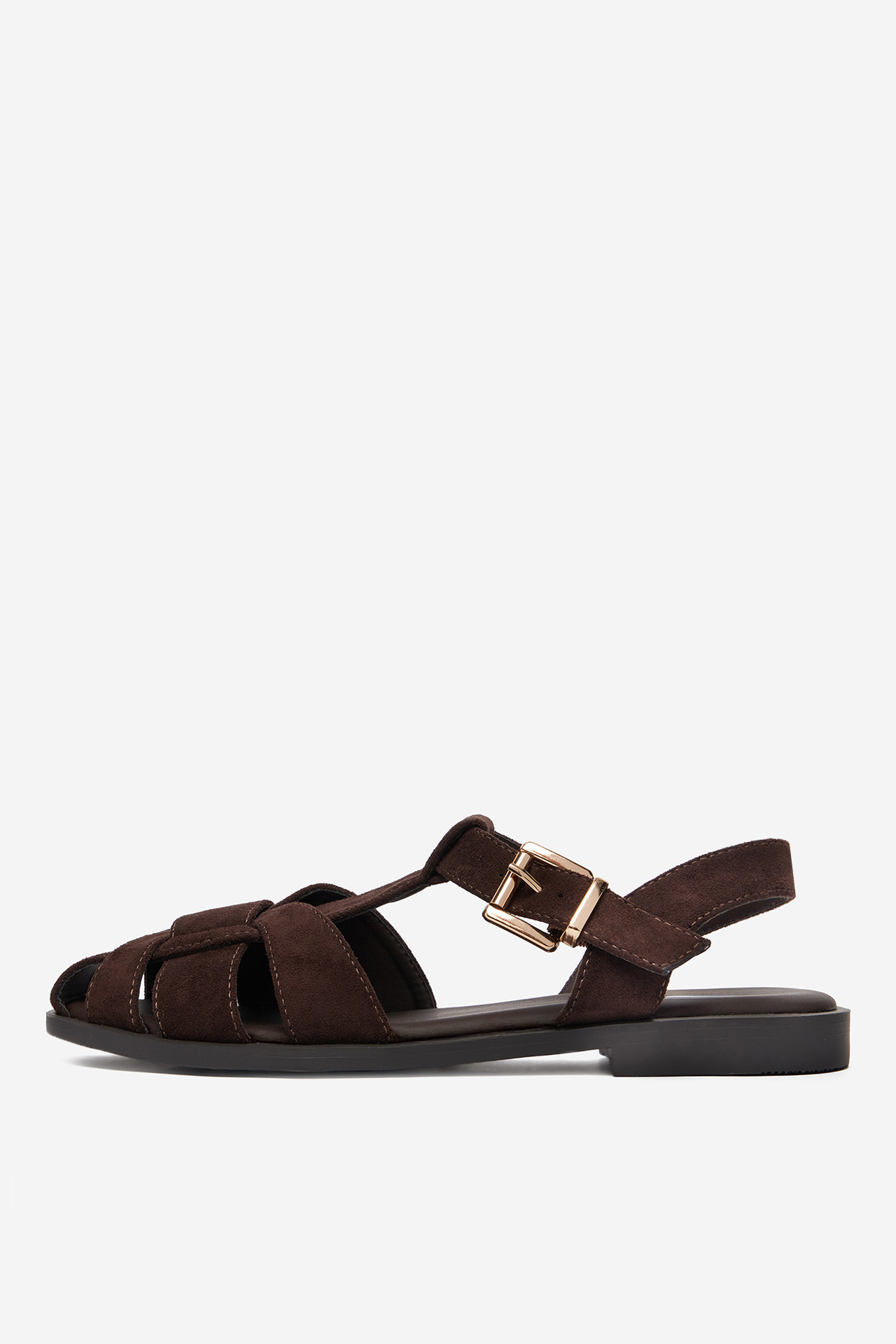 Sandály Tmavě hnědá