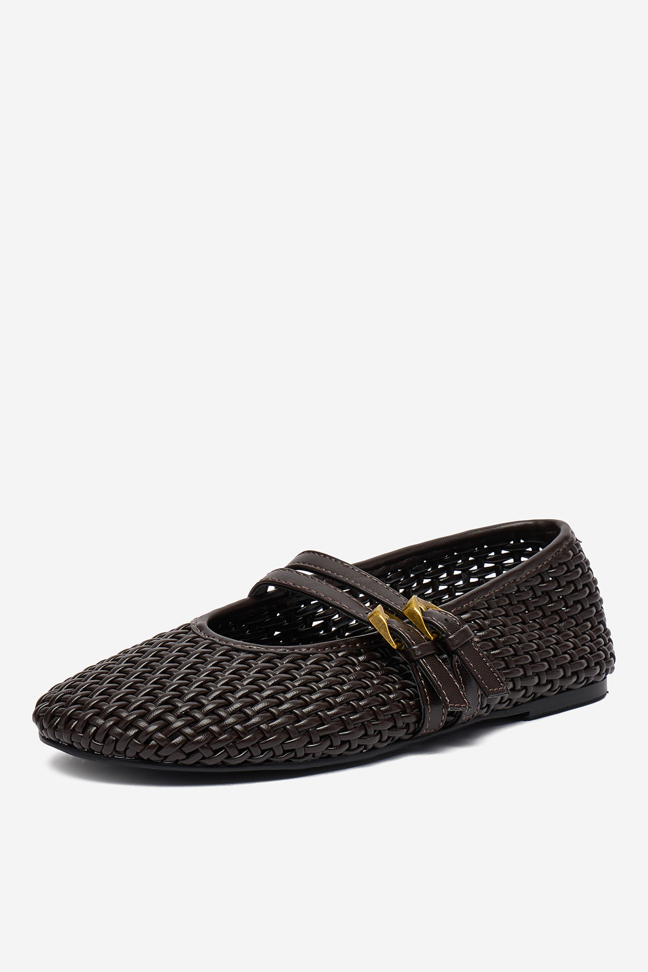 Baleríny Tmavě hnědá