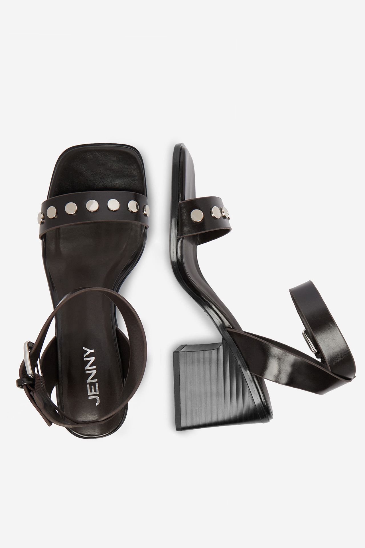 Sandály Tmavě hnědá