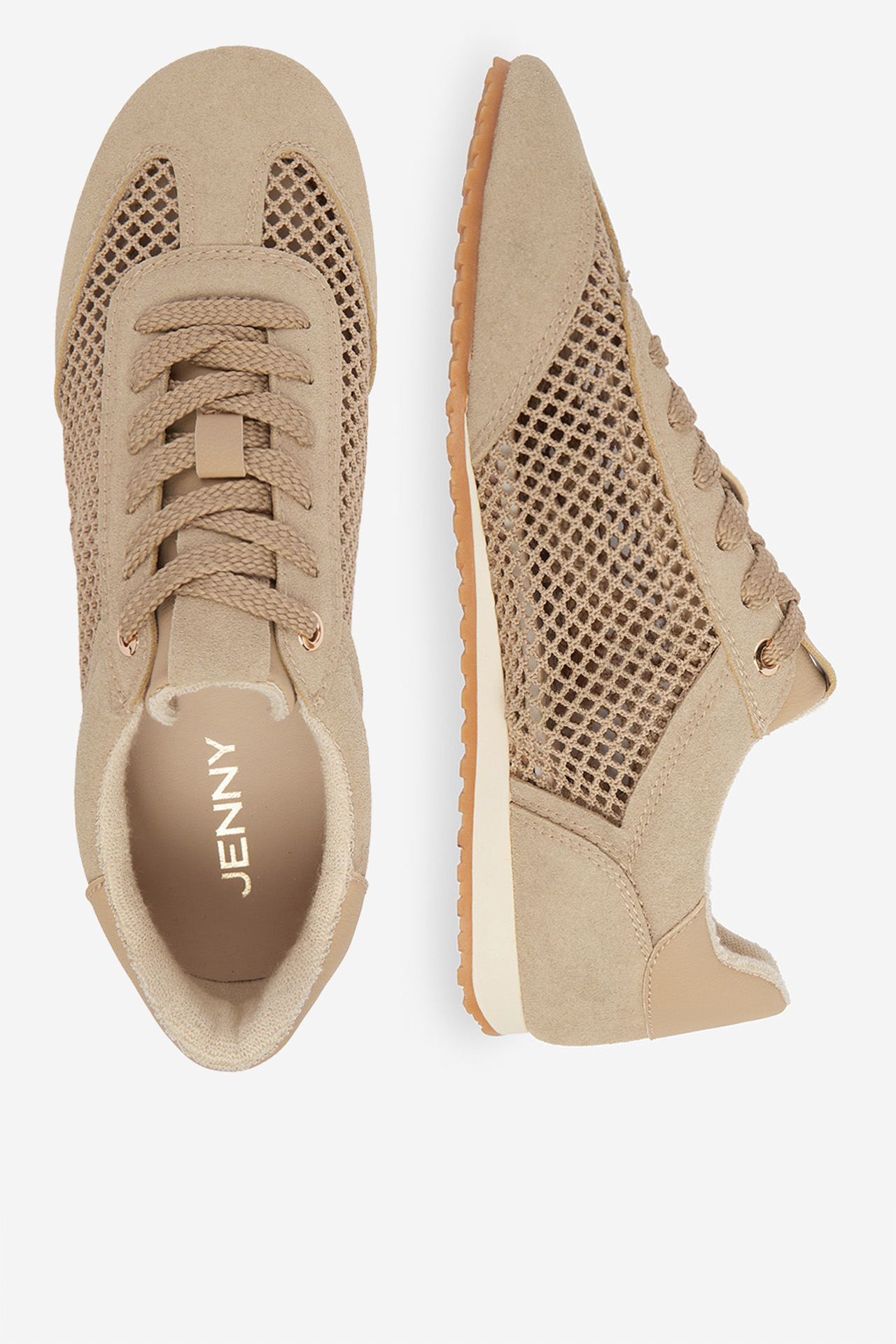 Sneakersy Tmavě béžová