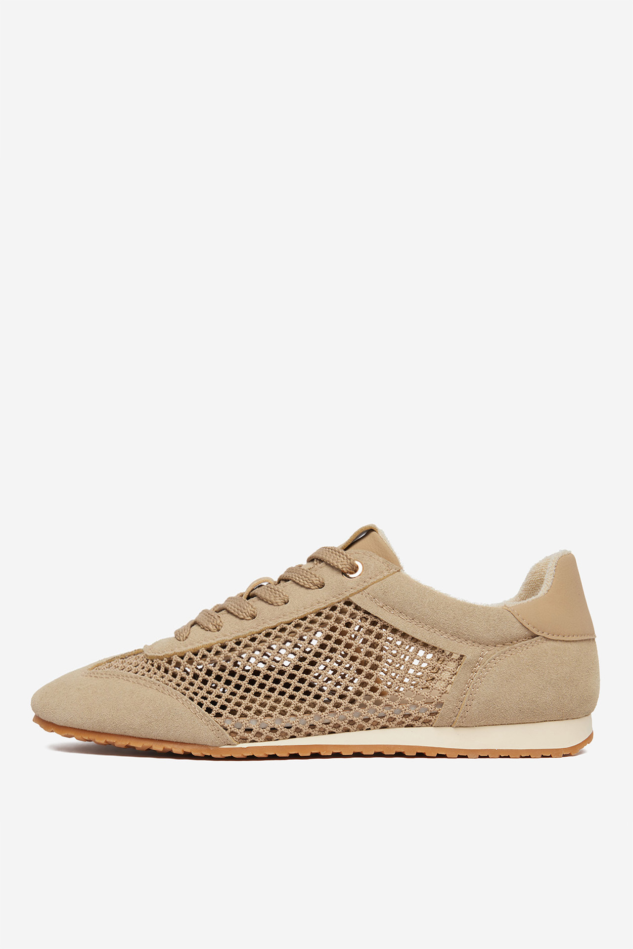 Sneakersy Tmavě béžová