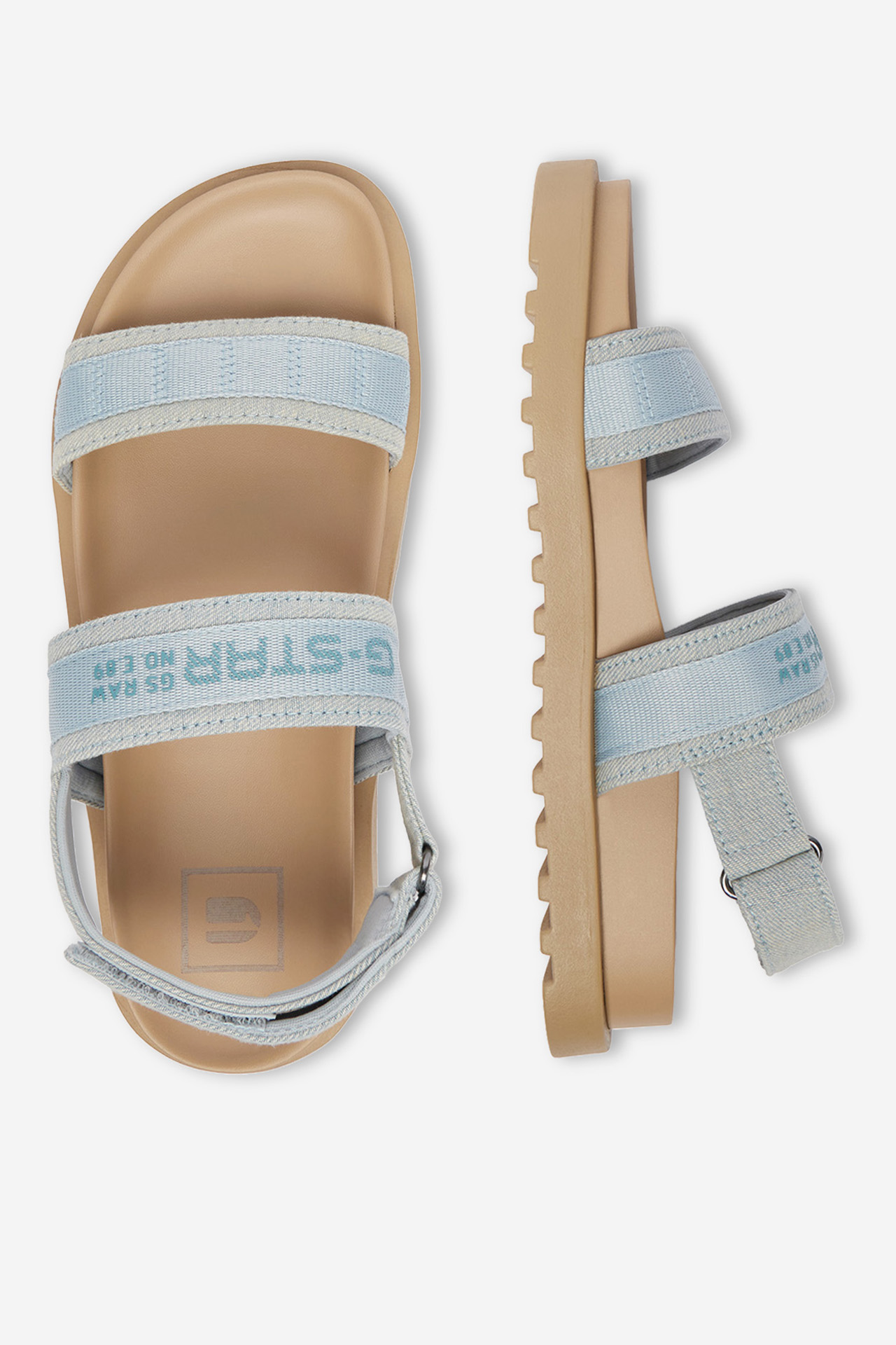 Sandály Světle modrá