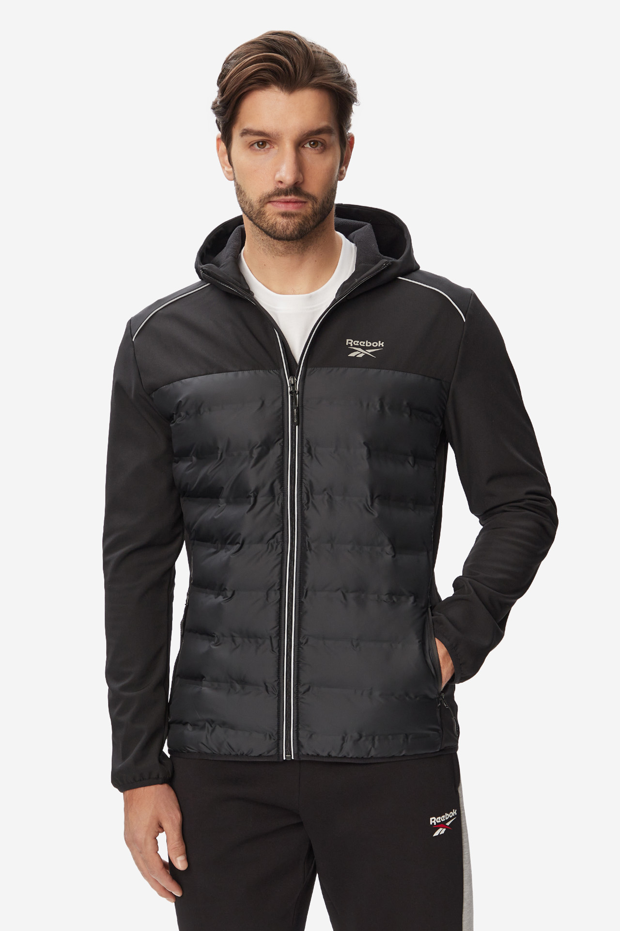 Kurtka REEBOK R1C00133-BLACK Czarny