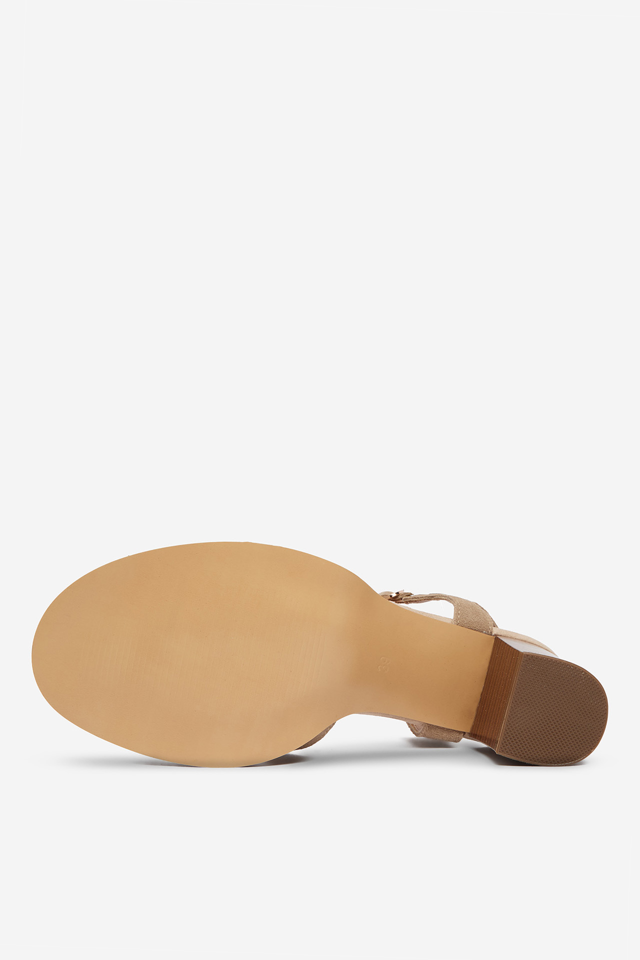 Sandály Tmavě béžová