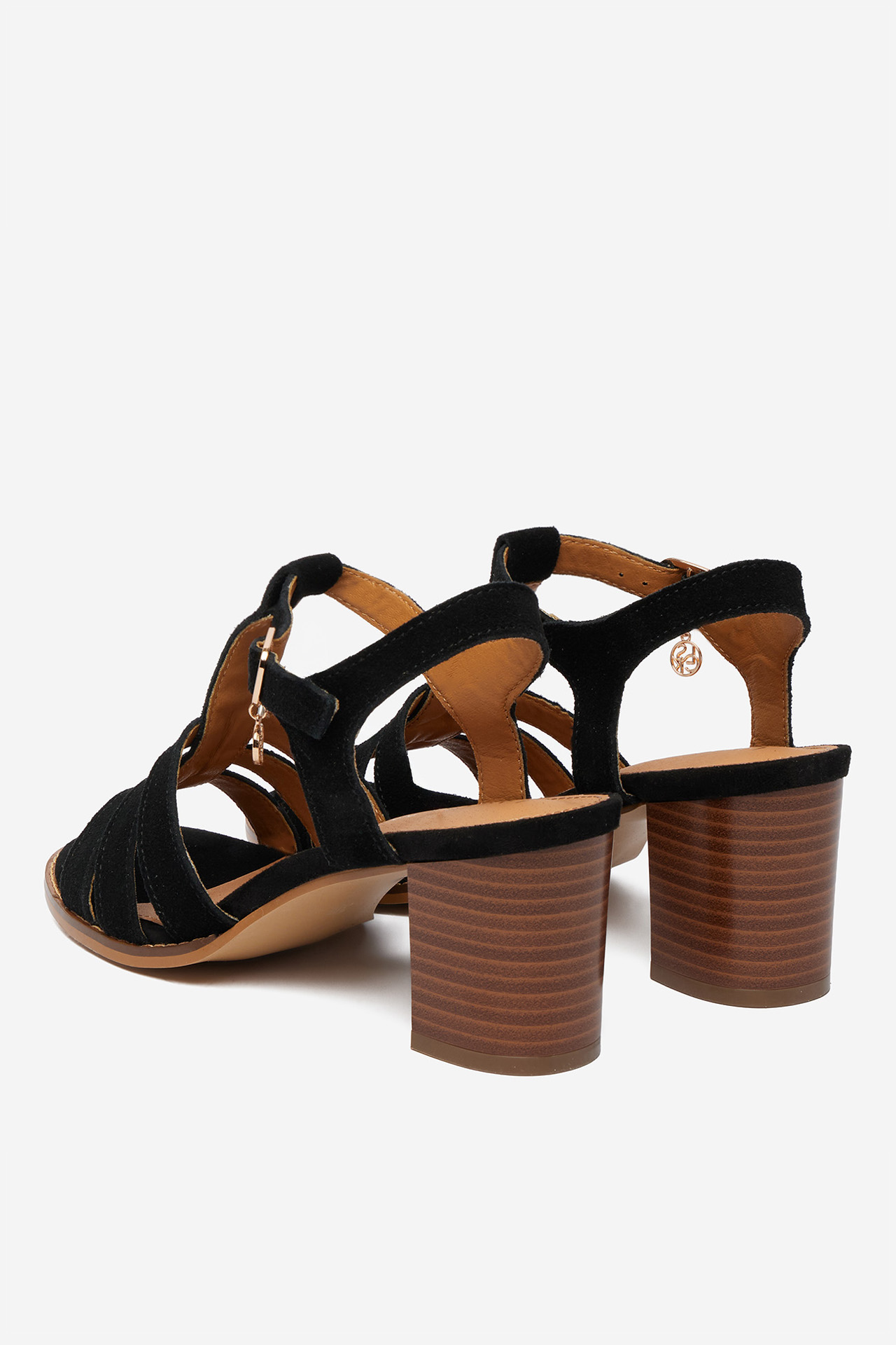 Sandály Černá