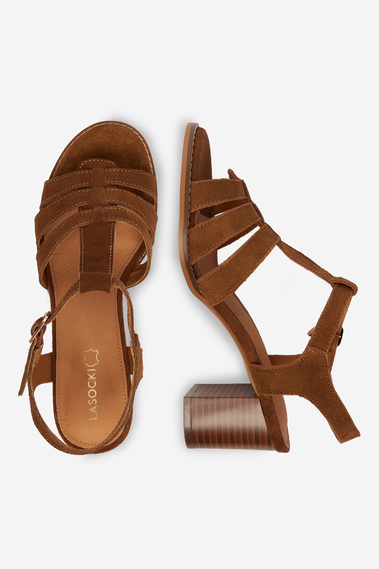 Sandály Světle hnědá