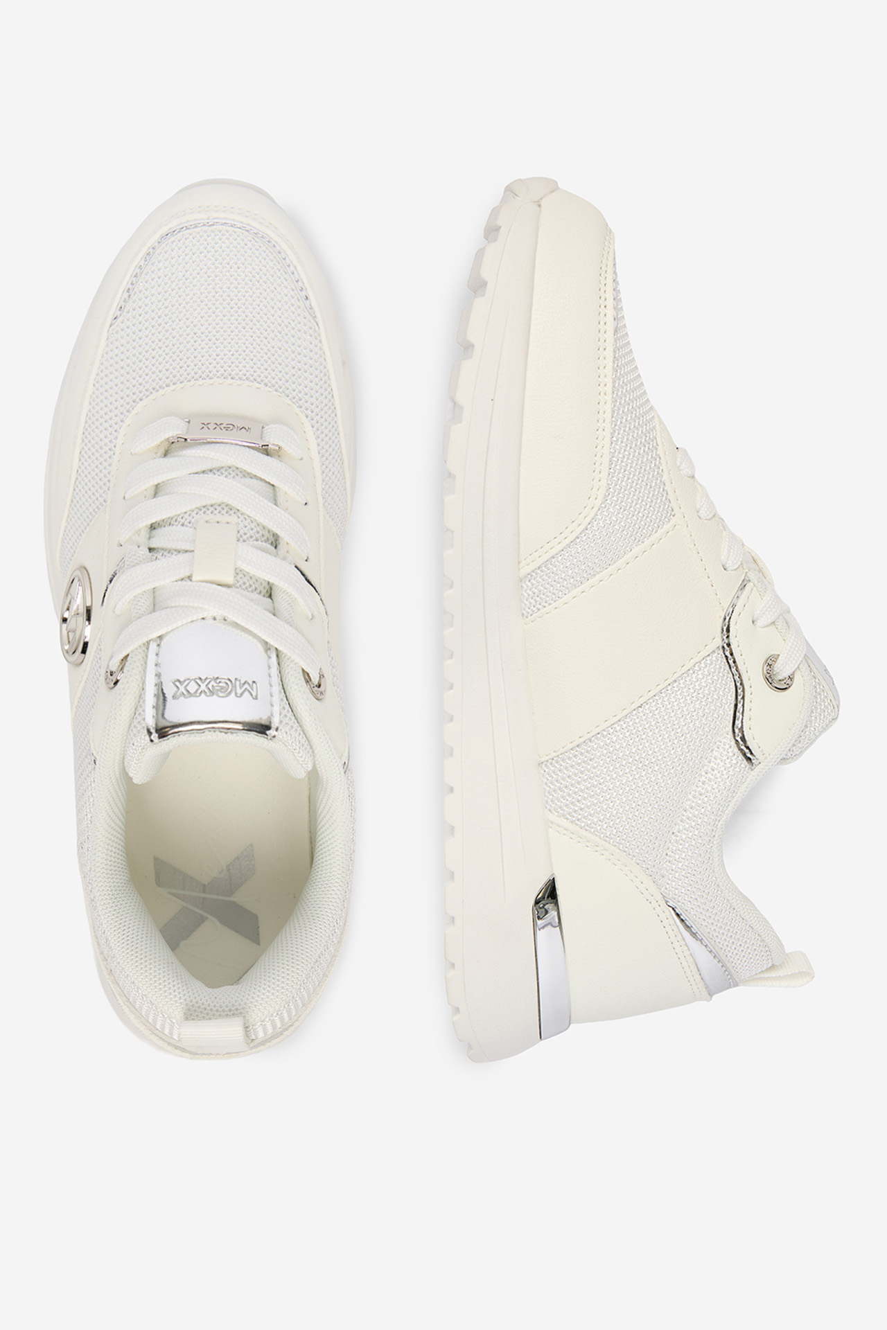 Sneakersy Bílá