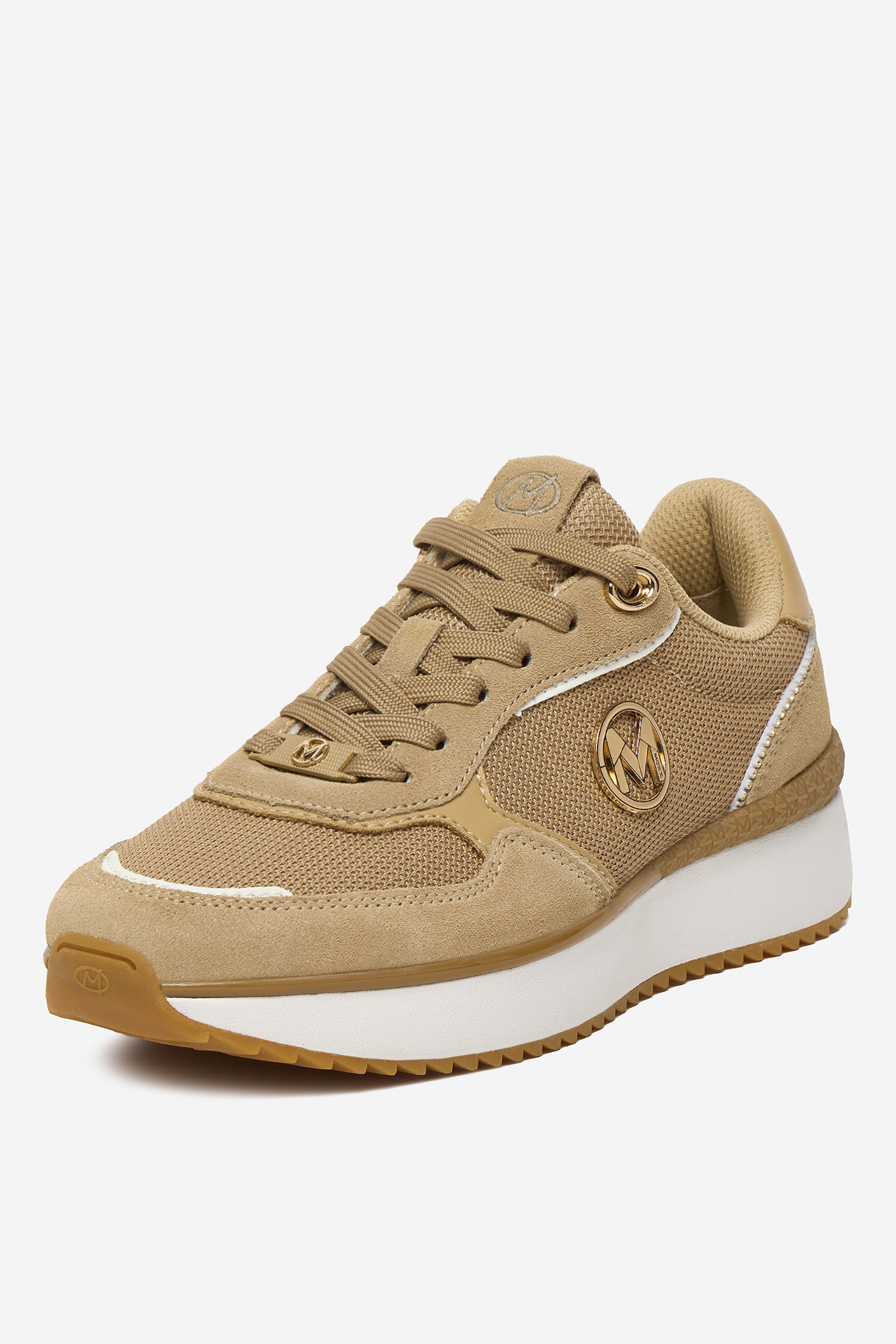 Sneakersy Tmavě béžová