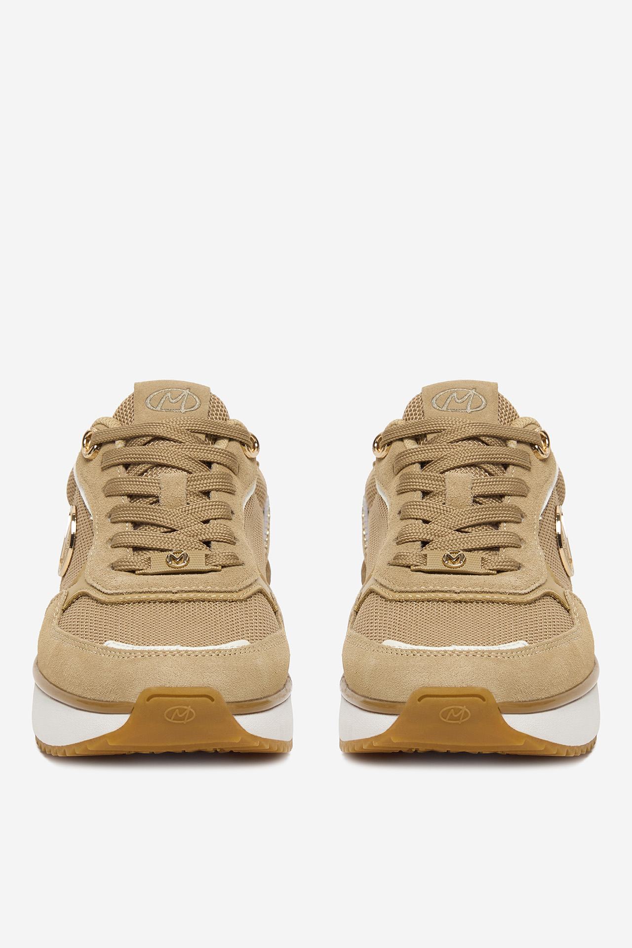 Sneakersy Tmavě béžová