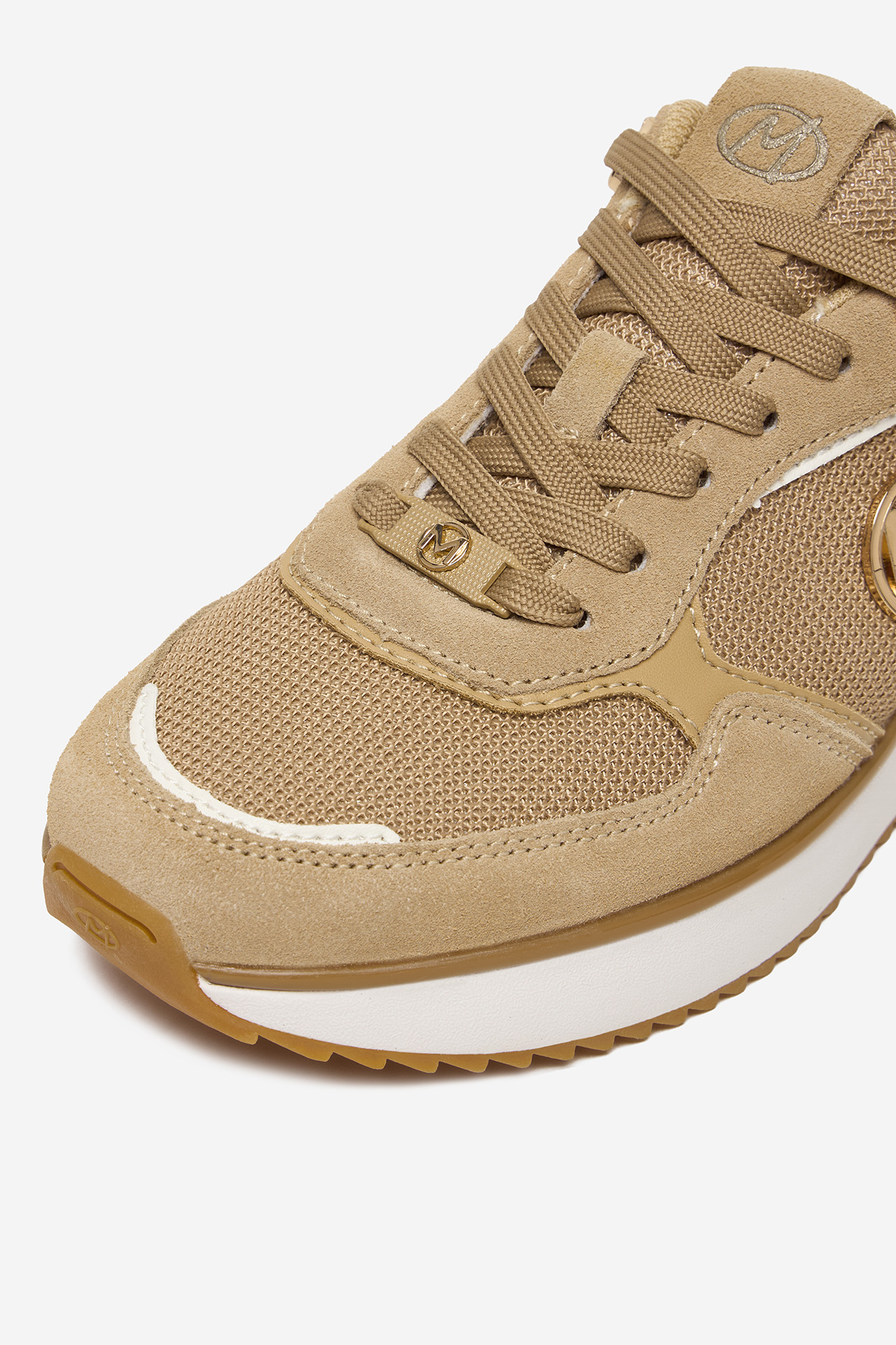 Sneakersy Tmavě béžová