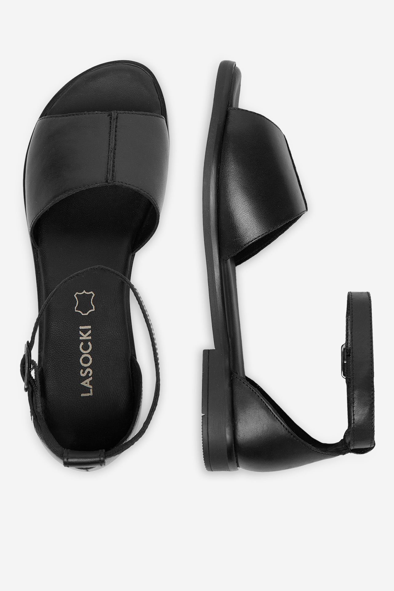 Sandály Černá