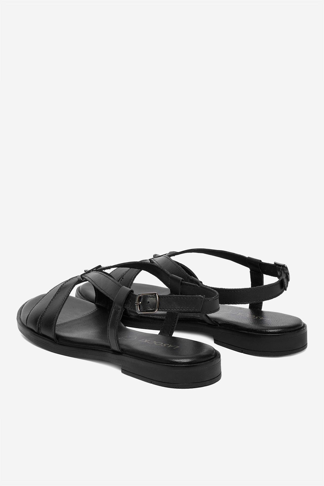 Sandály Černá