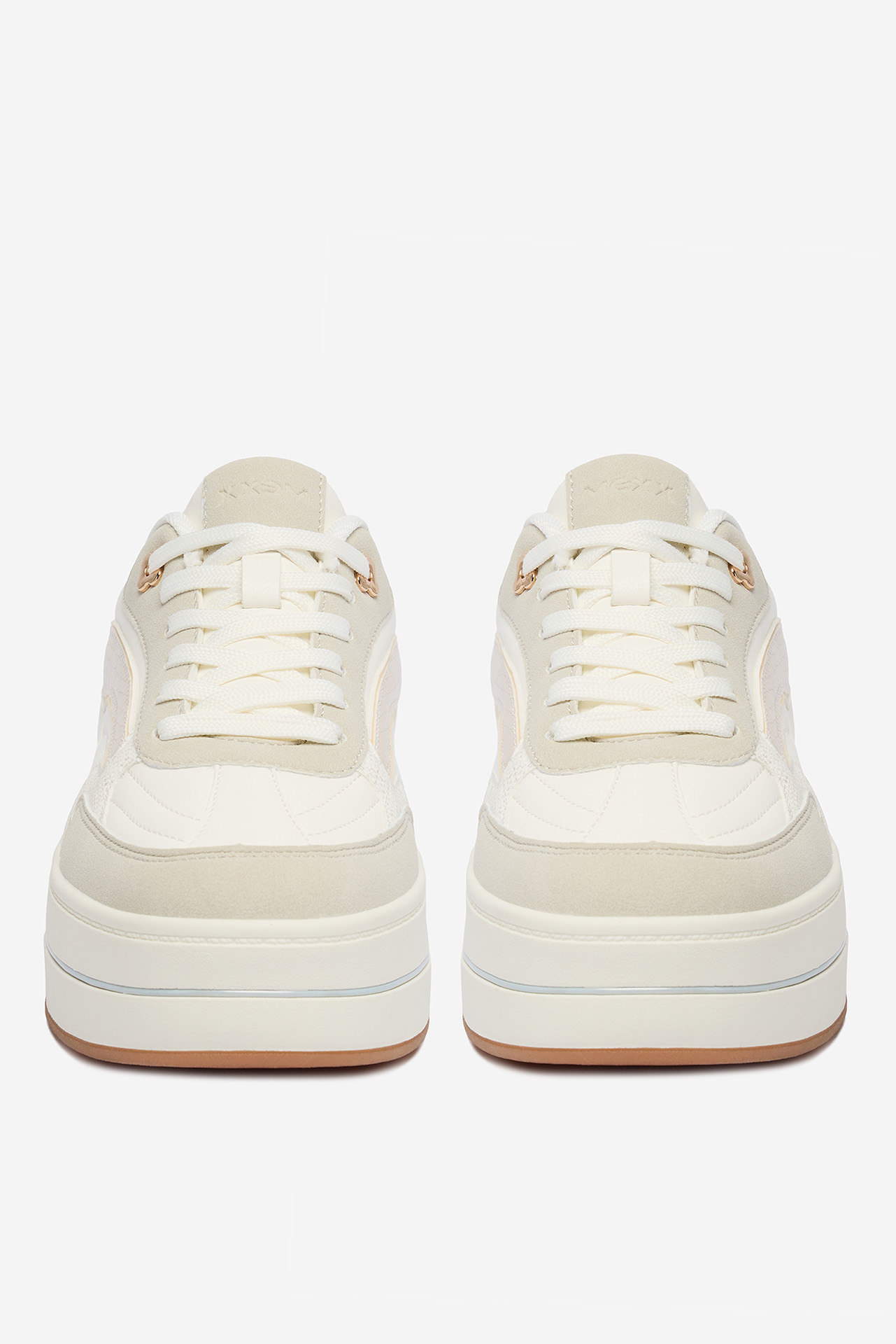 Sneakersy Krémová