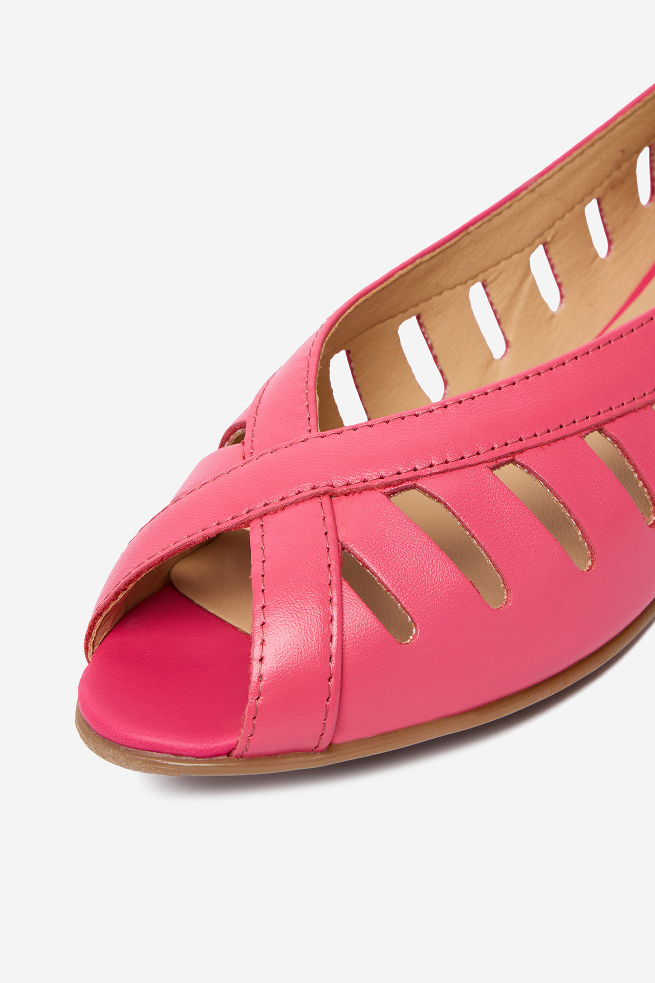 Baleríny Tmavě růžová