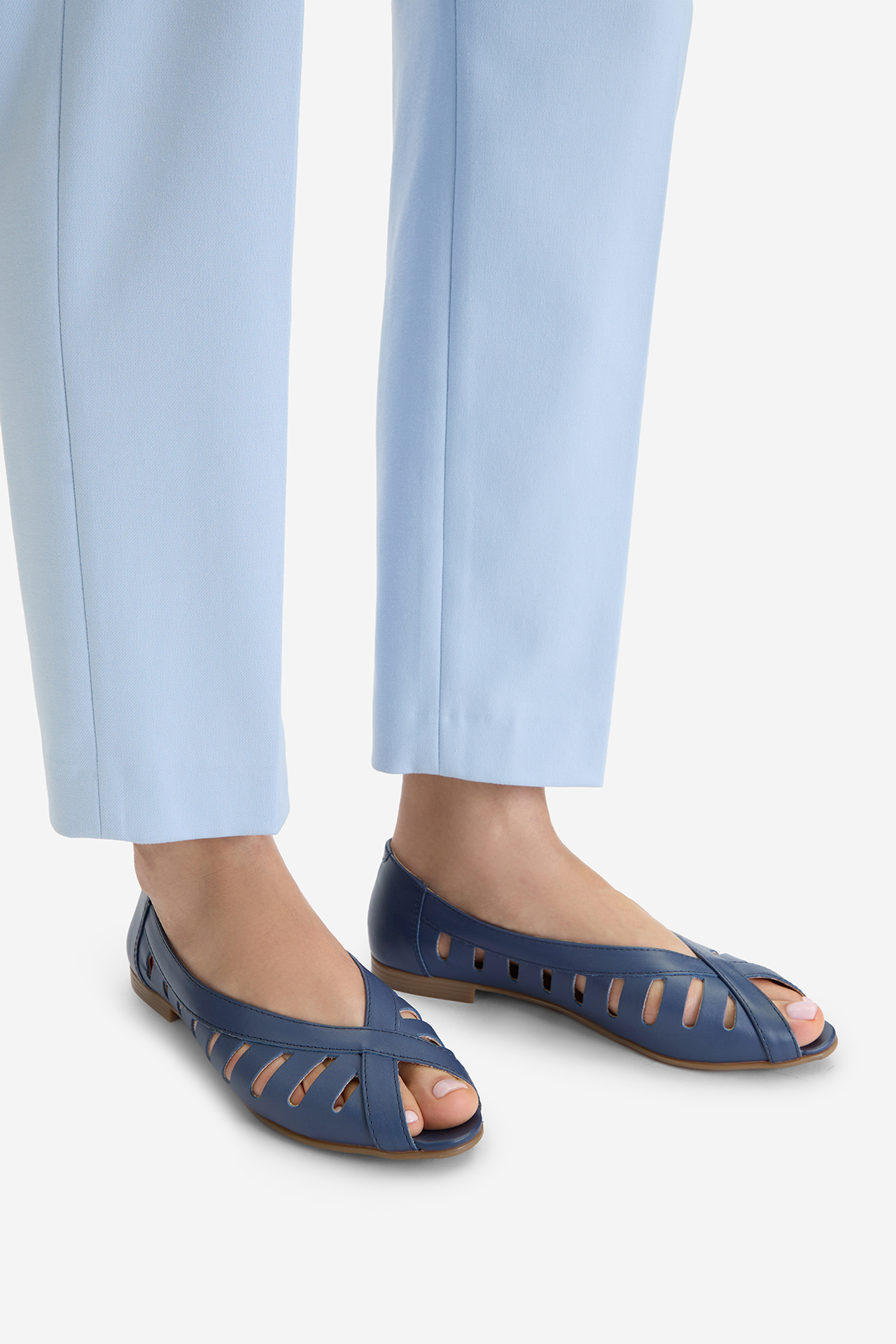 Baleríny Tmavomodrá