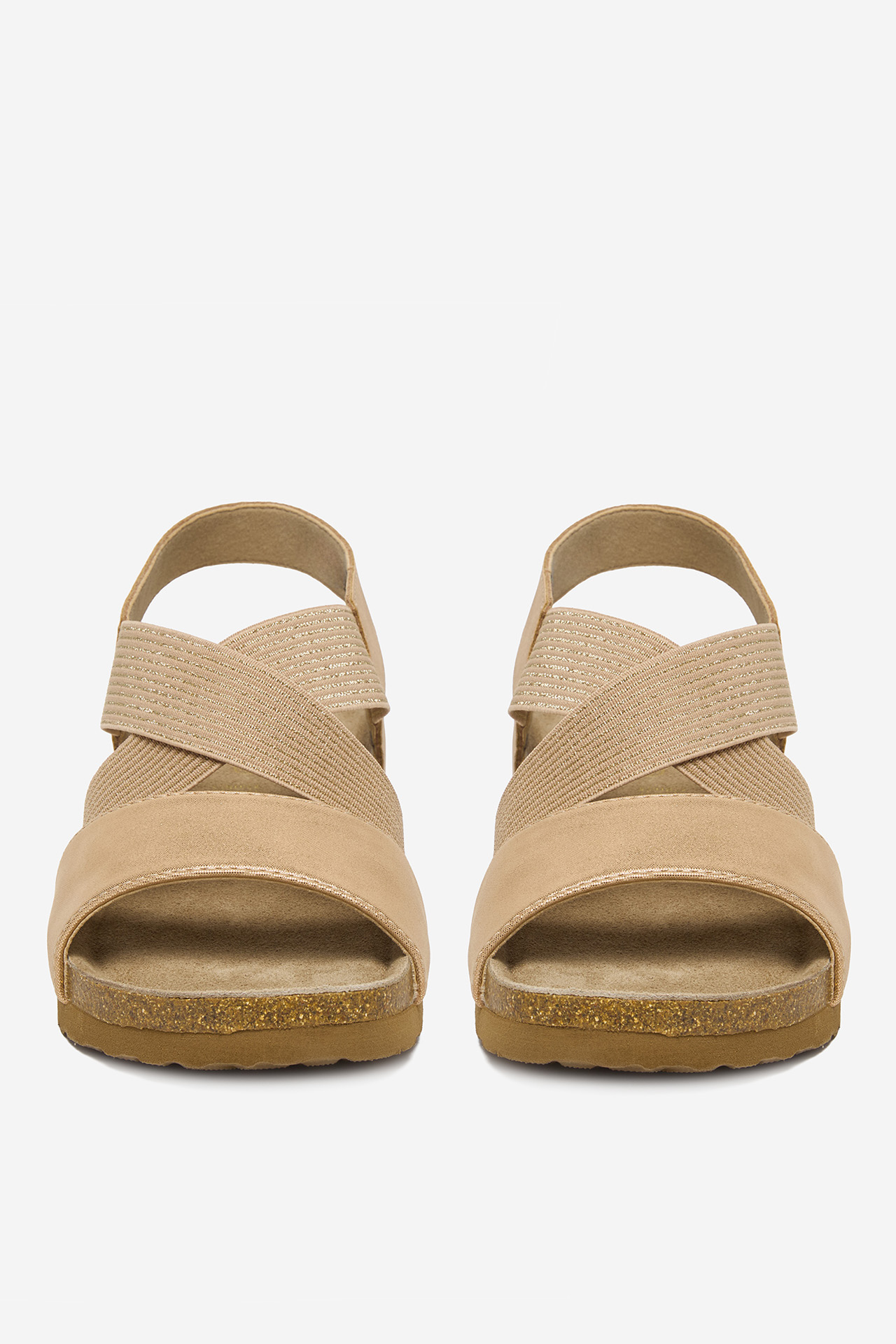 Sandály Zlatá