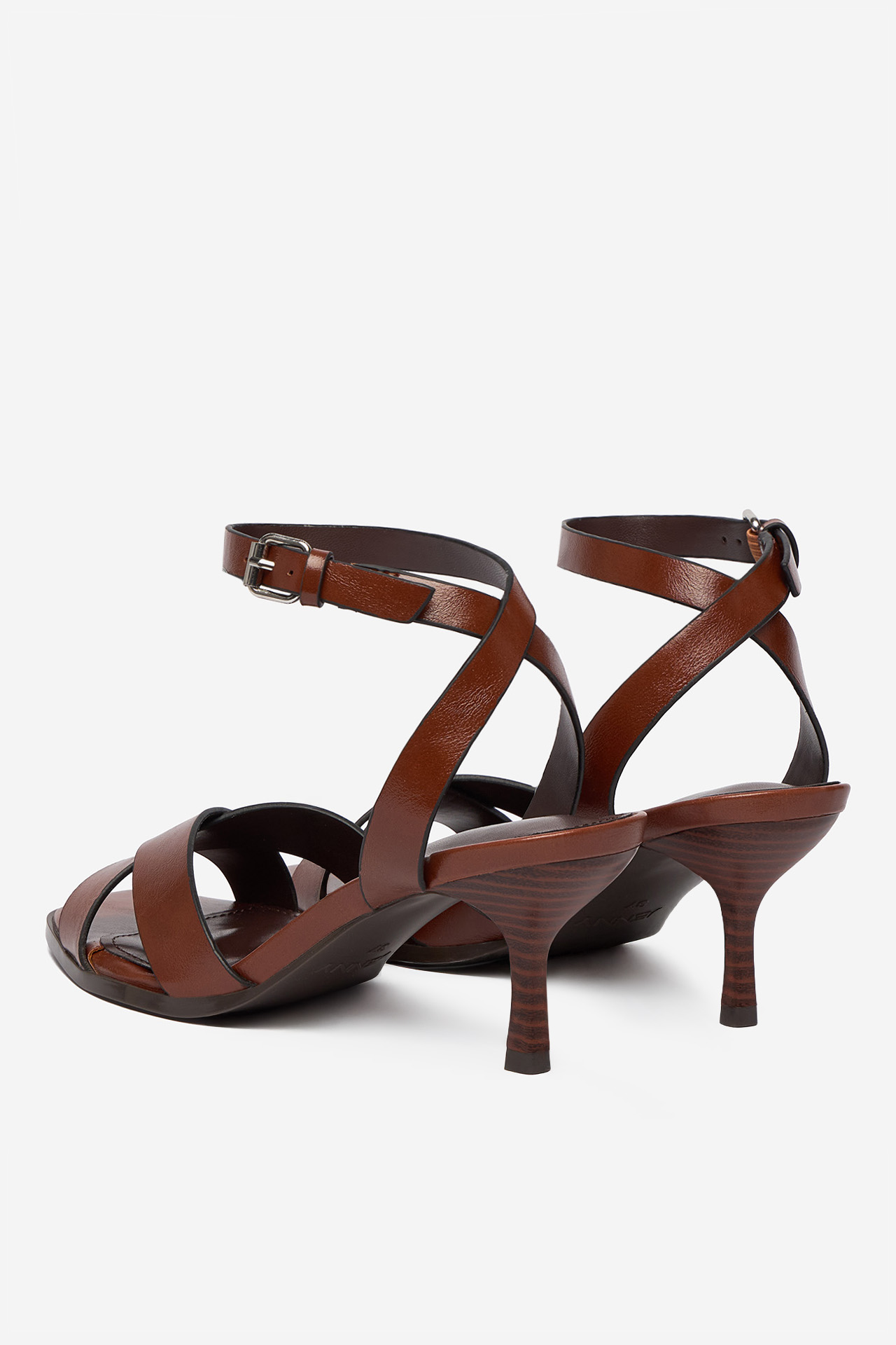 Sandály Hnědá