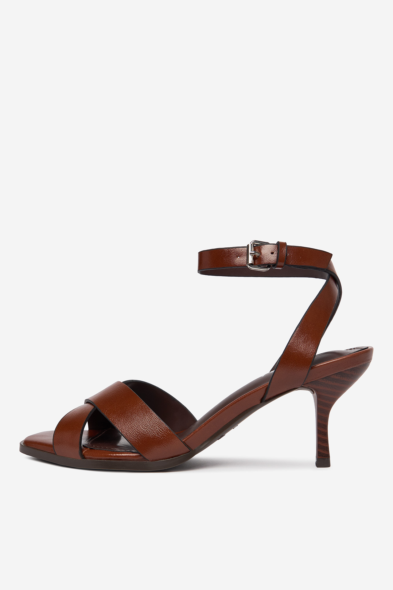 Sandály Hnědá