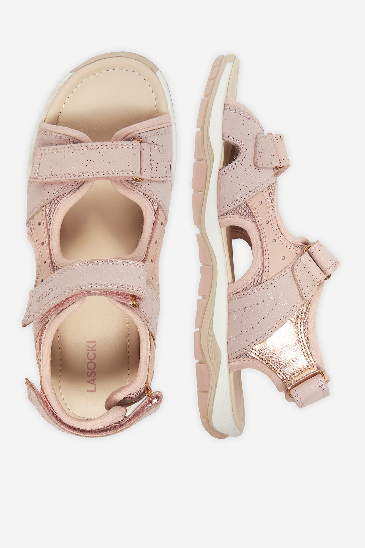 Sandály Světle růžová