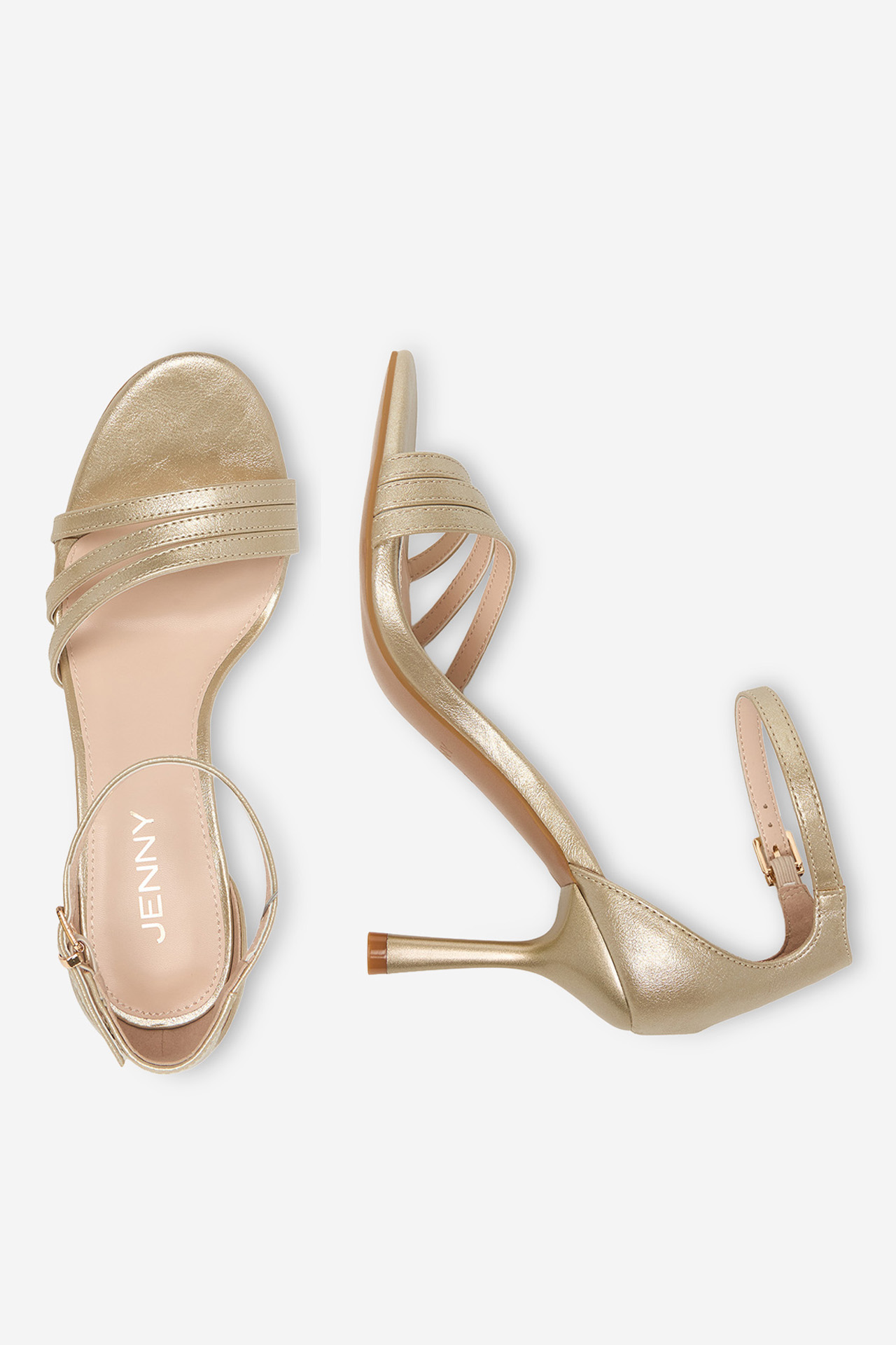Sandály Zlatá