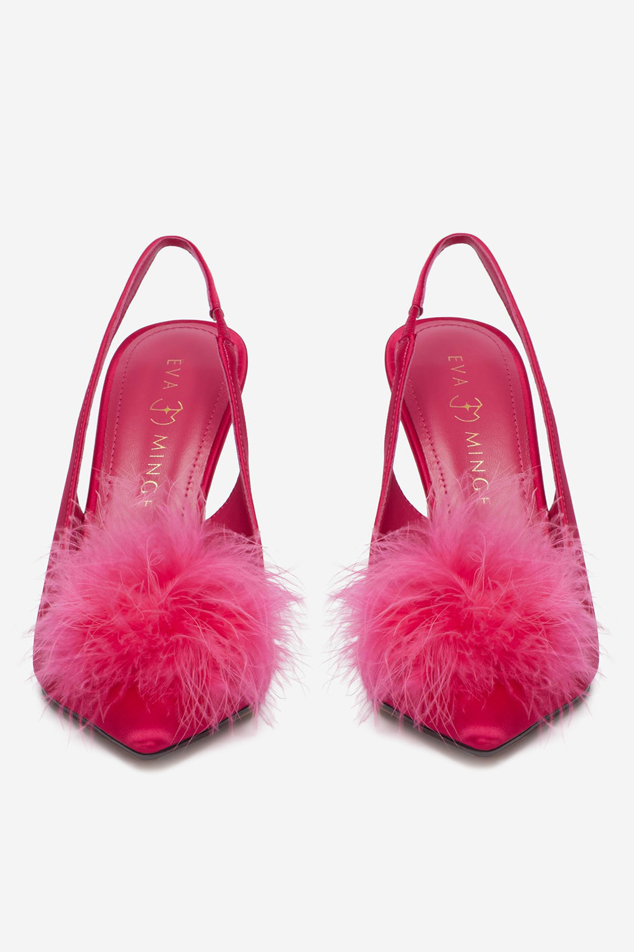 Lodičky na podpatku Tmavě růžová