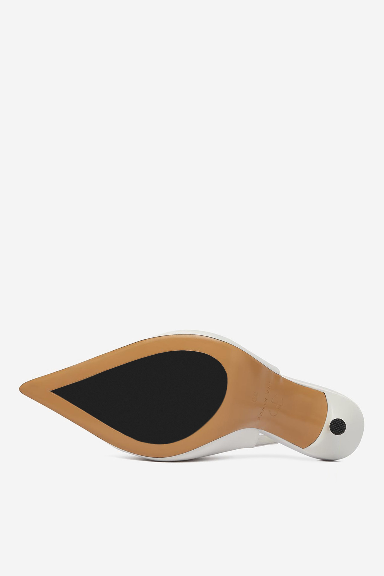 Lodičky na podpatku Bílá