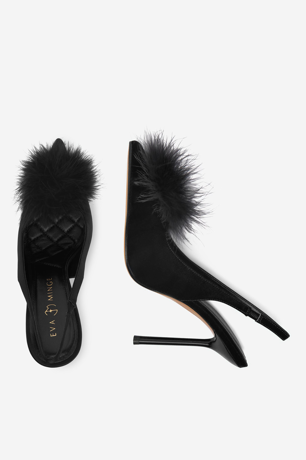 Lodičky na podpatku Černá